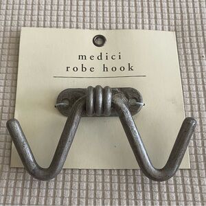 Pier 1 Pewter Wall Hook for towels/robe